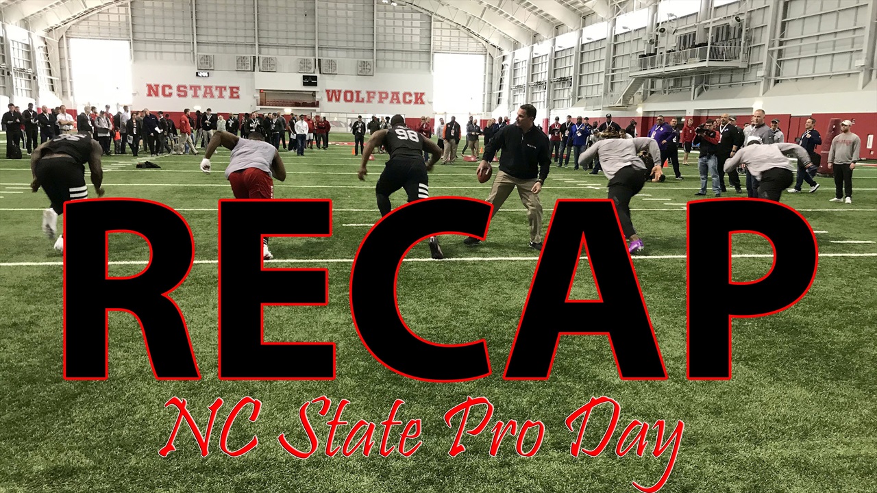 RECAP 2018 NC State Pro Day Inside Pack Sports