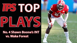 TOP 10 PLAYS: No. 4 Shawn Boone's INT vs. Wake Forest