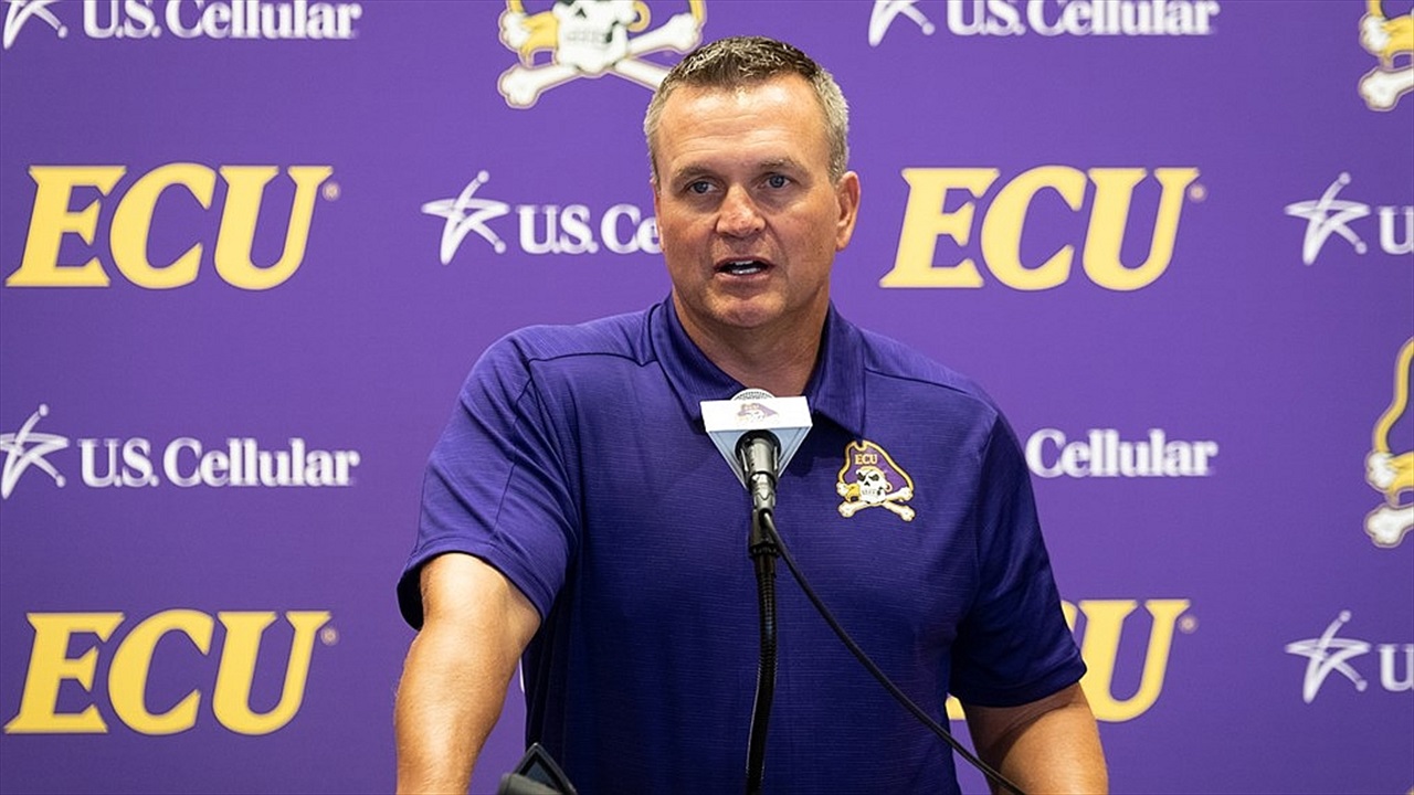 ECU, football coach Mike Houston prep for opener vs NC State