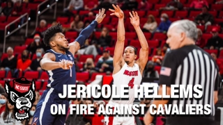 WATCH: Jericole Hellems On Fire In Virginia Win