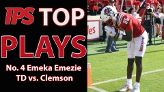 TOP 10 OFFENSIVE PLAYS: No. 4 Emeka Emezie's TD vs. Clemson
