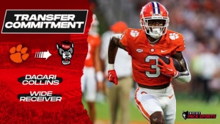 Commit Alert: Clemson WR Dacari Collins Will Transfer To NC State