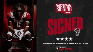 SIGNED: Talented Running Back Kendrick Raphael Signs With NC State