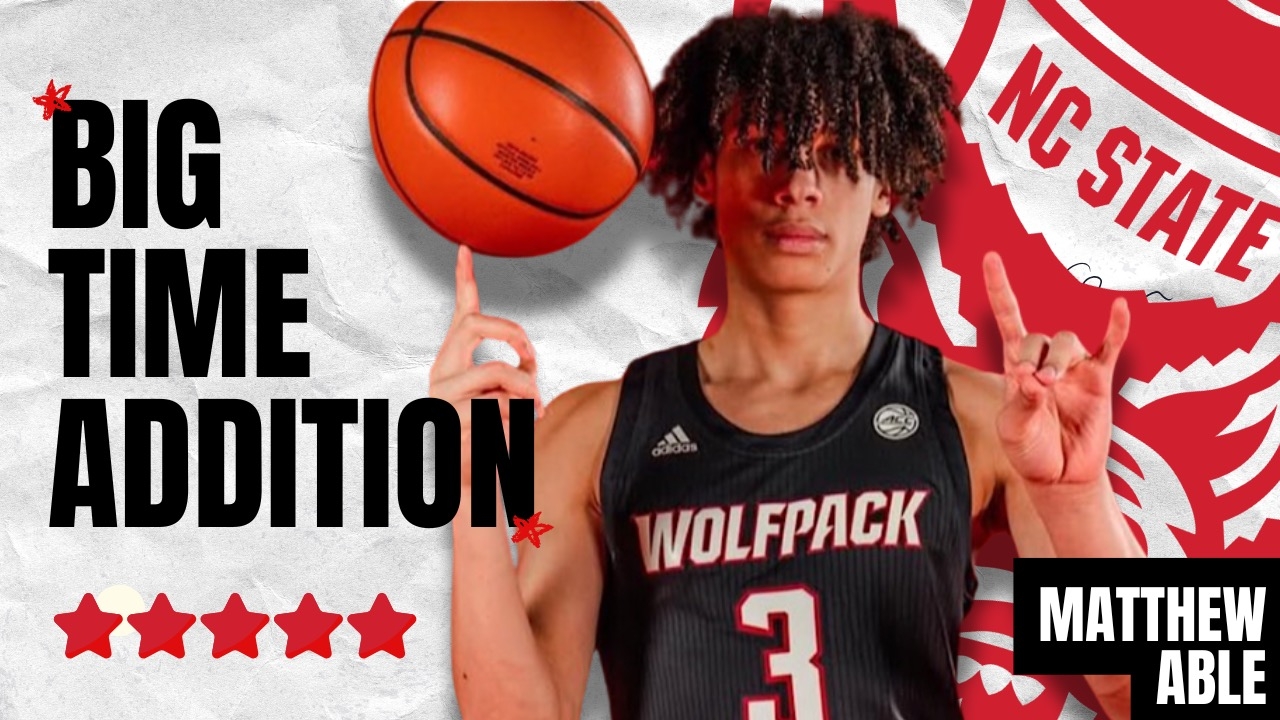 Matthew Able Why 5-Star Guard Matthew Able Is a HUGE Pickup for NC State | Inside ...