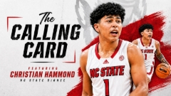 THE CALLING CARD: Guard Christian Hammond's Floater