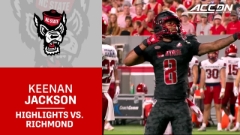 WATCH: Keenan Jackson's Big Day Against Richmond
