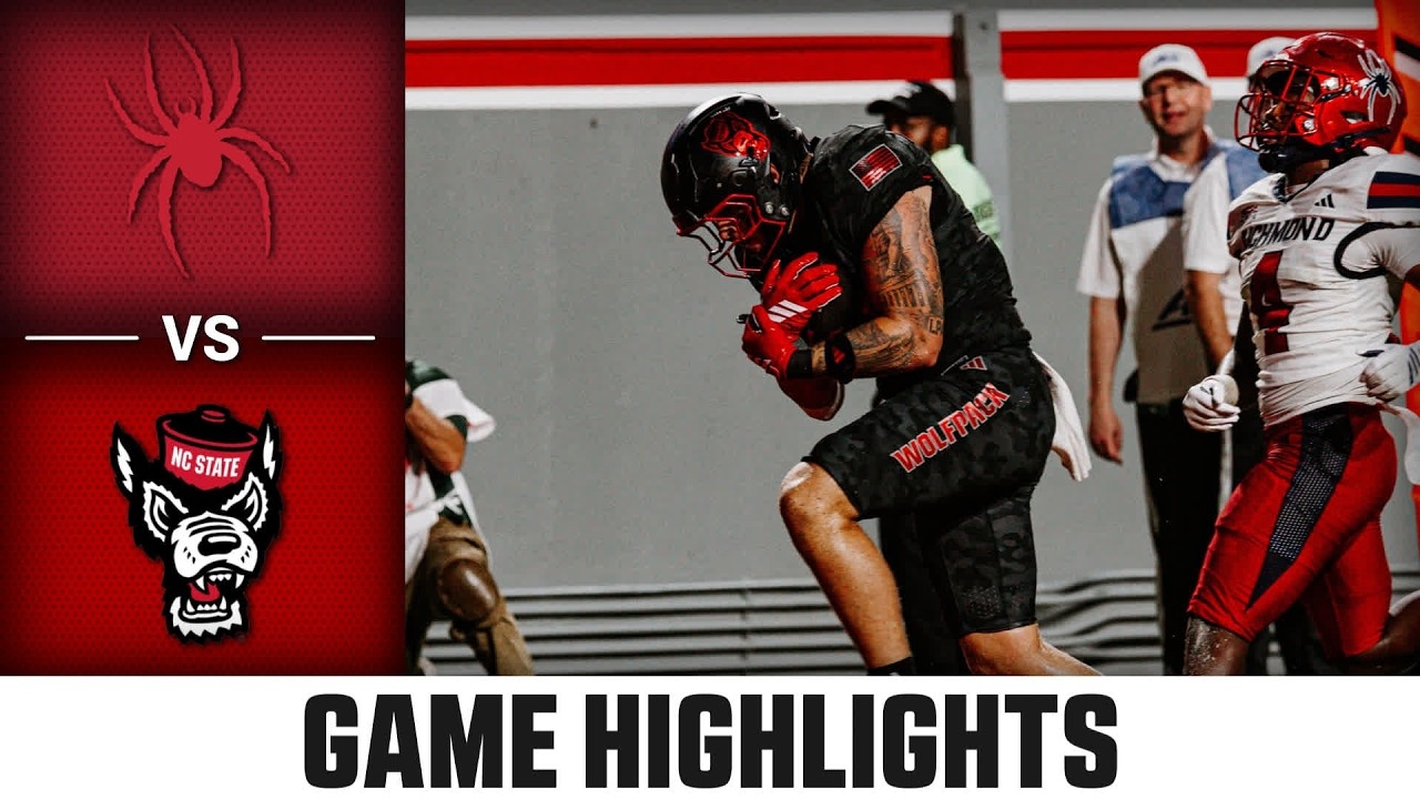 WATCH: Highlights From NC State's Home Win Over Richmond
