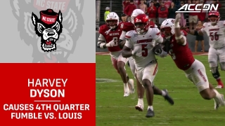 WATCH: Harvey Dyson's Forced Fumble