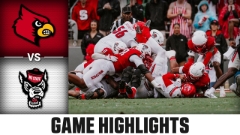 WATCH: Highlights From NC State's Home Win Over Louisville